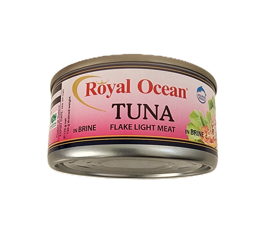 Royal Ocean Tuna Flake Light Meat in Brine 170g