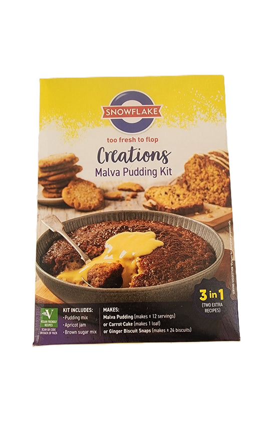 Snowflake Creations Malva Pudding Kit 3-in-1 400g