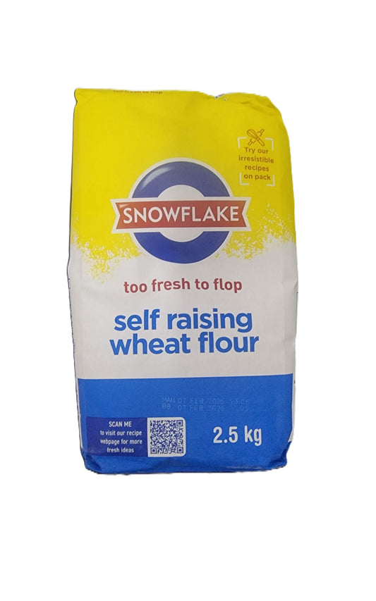 Snowflake Self Raising Wheat Flour 2.5kg
