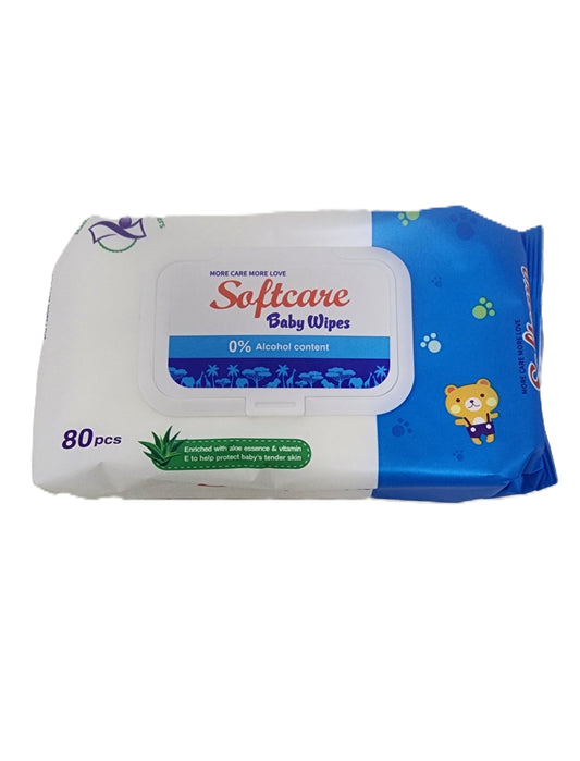 Softcare Baby Wipes 80s