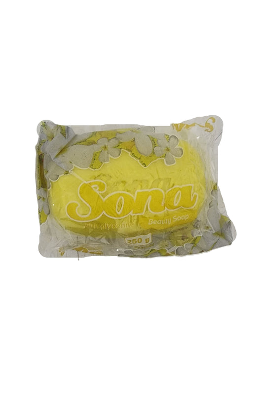 Sona Beauty Soap Yellow 250g