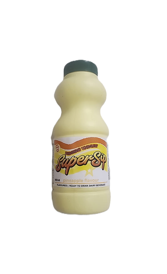 SuperSip Pineapple Fruit Flavoured Dairy Drink 400ml