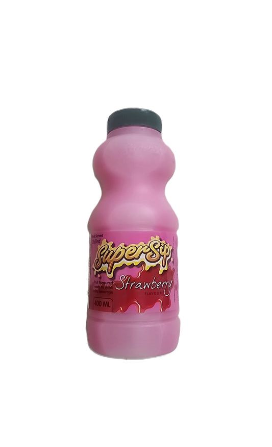 SuperSip Strawberry Fruit Flavoured Dairy Drink 400ml