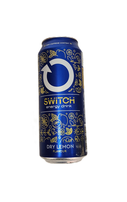 Switch Dry Lemon Energy Drink 500ml