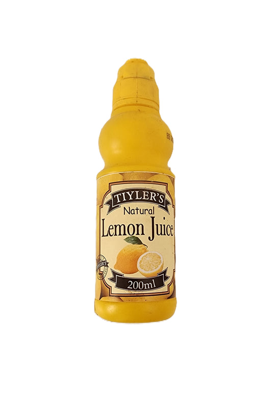 Tiyler's Natural Lemon Juice 200ml