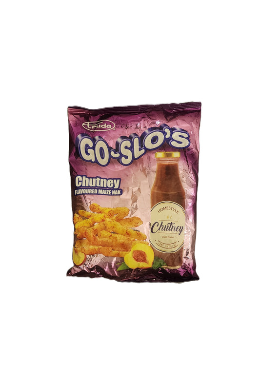 Truda Go-Slo's Chutney Flavoured Maize Nak 100g