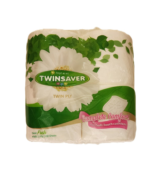 Twinsaver 2Ply Toiler Paper 4s