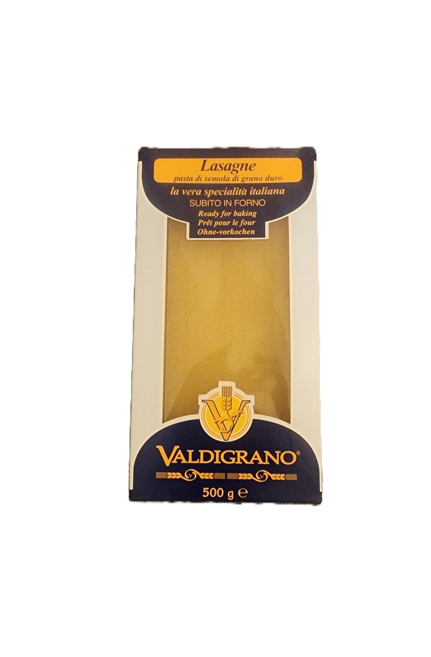 Valdigrano Italian Lasagne Pasta 500g