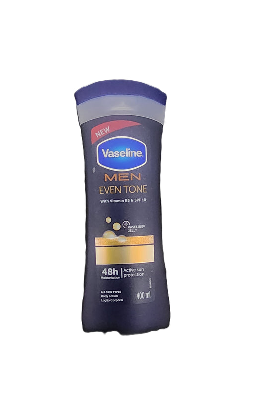 Vaseline Men Even Tone Body Lotion 400ml