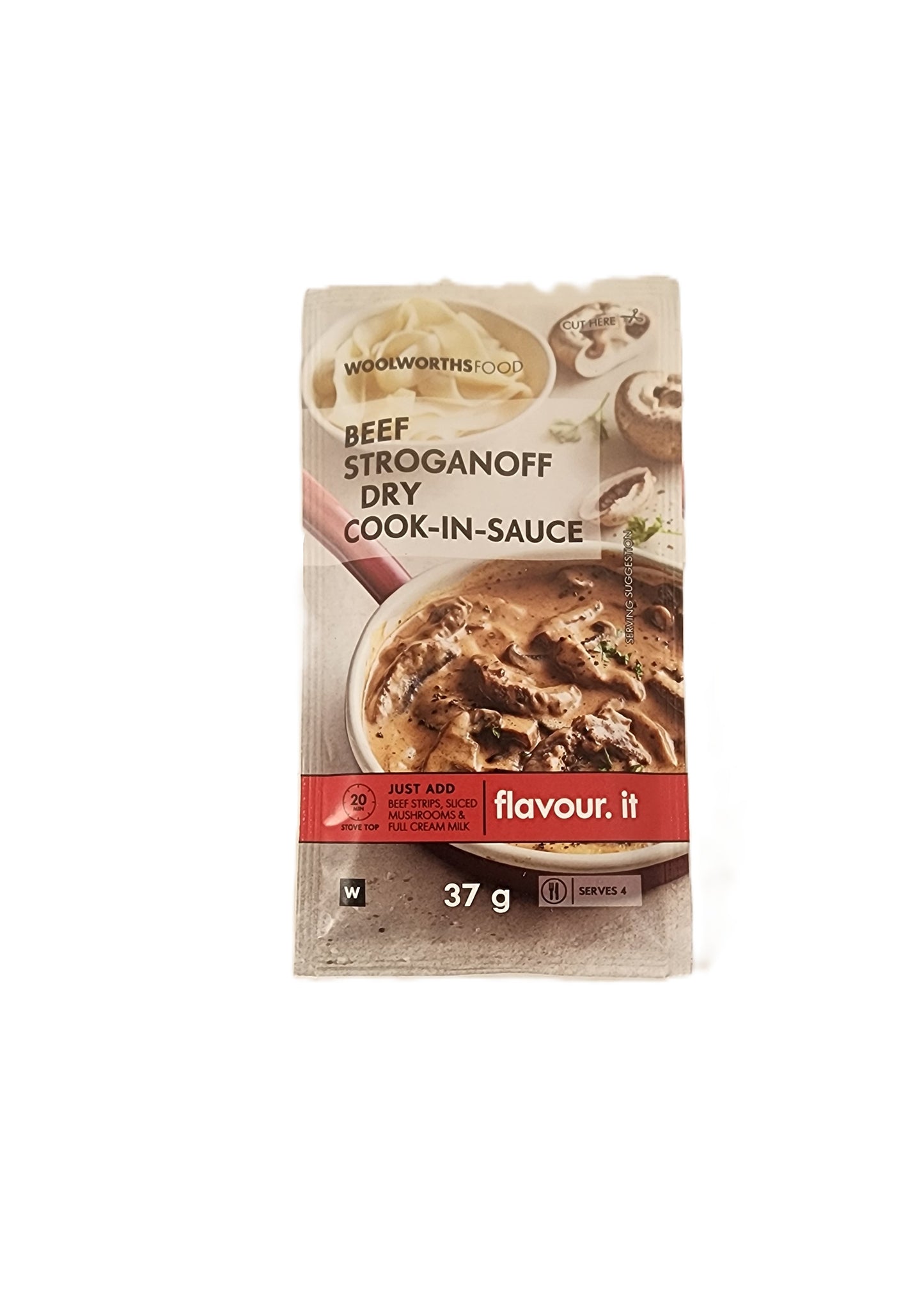Woolworths Beef Stroganoff 37g