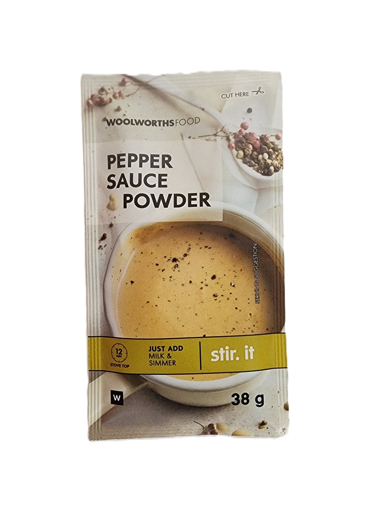 Woolworths Pepper Sauce Powder 38g