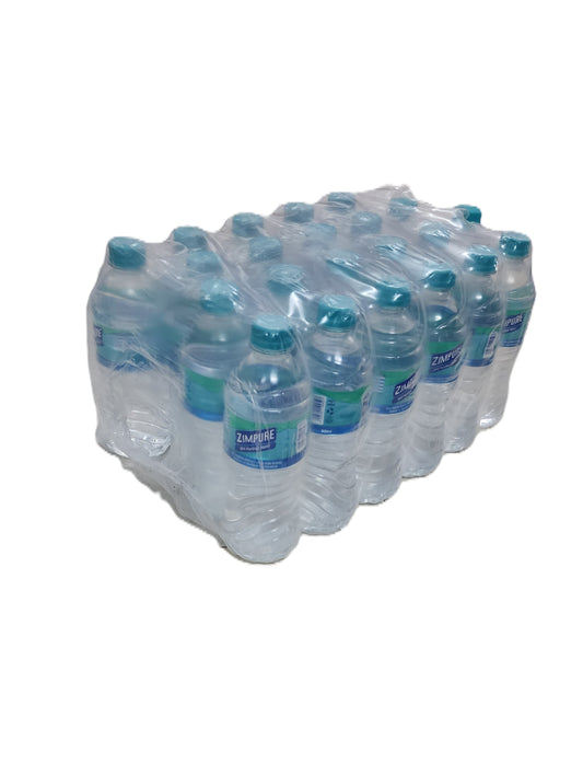 Zimpure Purified Water 500ml 24-pack Case